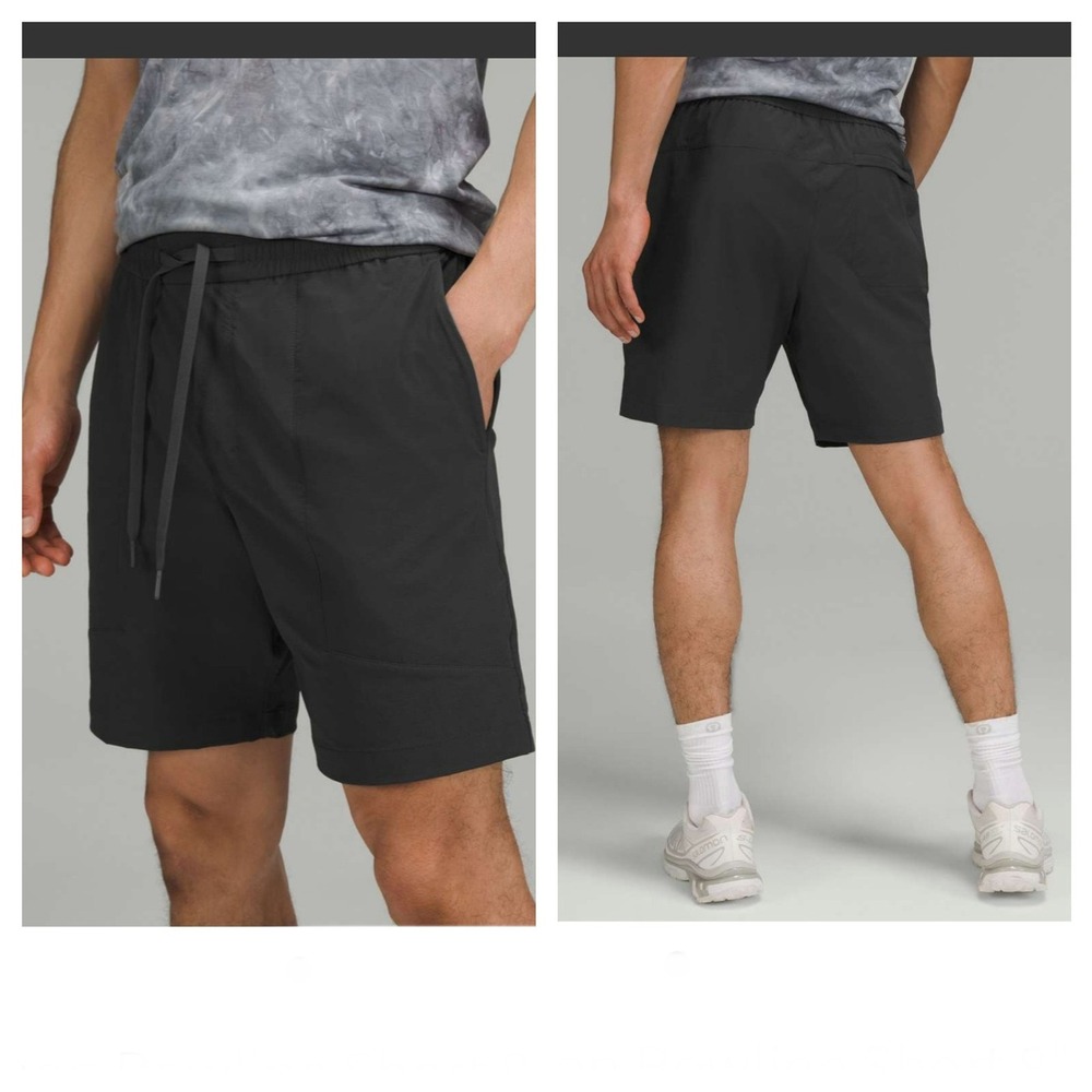 Lululemon Bowline Shorts Size M 8" inseam Stretch Ripstop